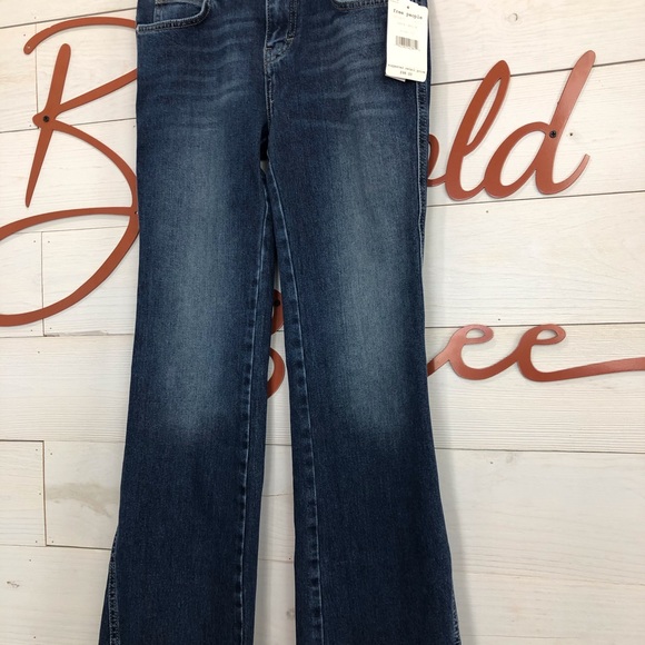 Free People Rita Crop Flare Jean - Picture 2 of 6